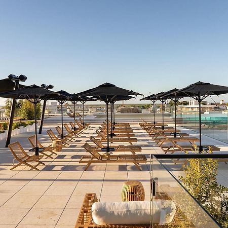 3HB Faro Hotel Luaran gambar The rooftop terrace